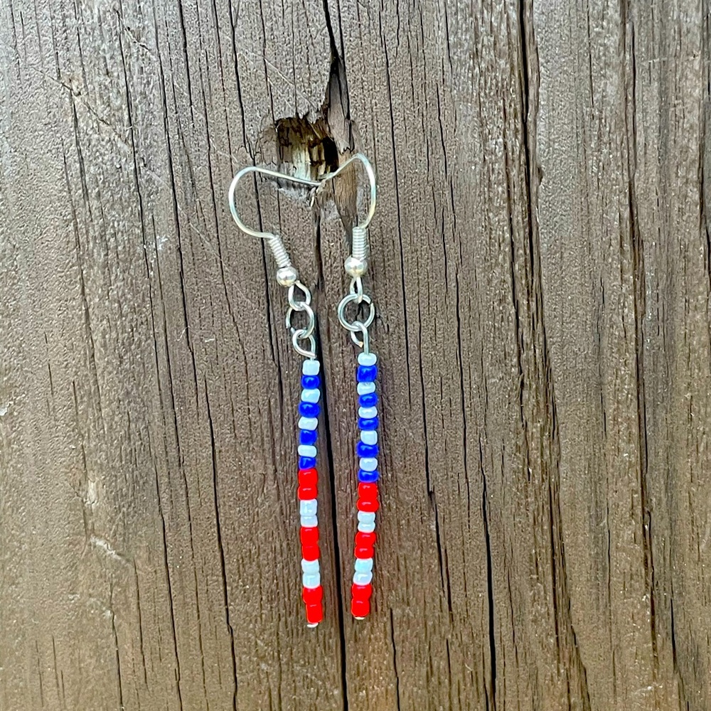 American beaded earrings🇺🇸